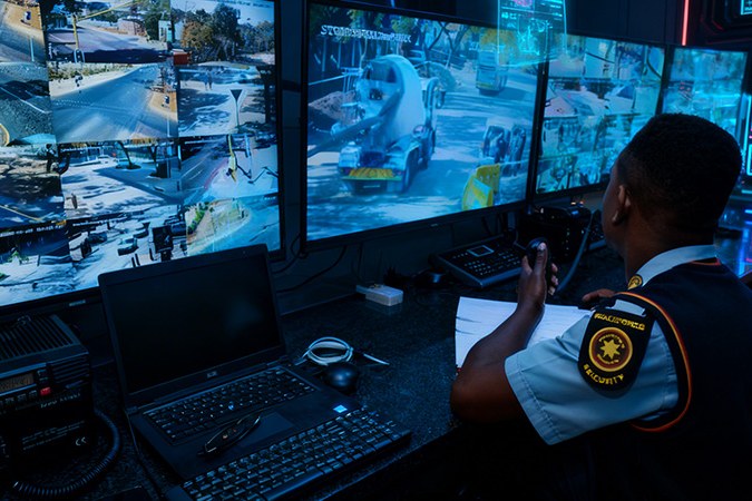 Off-site CCTV monitoring control room